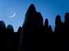 Crescent Moon, Near Sand Arch, Arches National Park, Utah